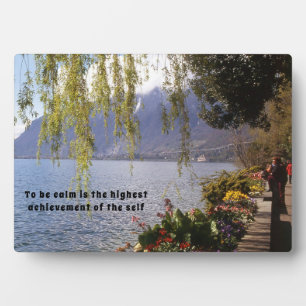 Words of Wisdom Tabletop Plaque with Easel