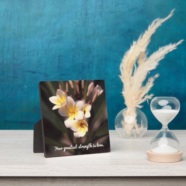 Words of Wisdom Tabletop Plaque with Easel (Insitu)