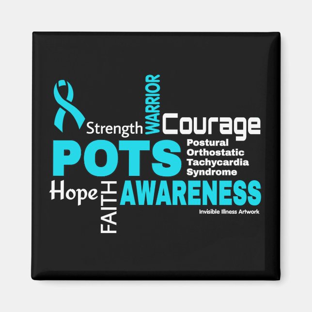 Words...POTS Magnet (Front)