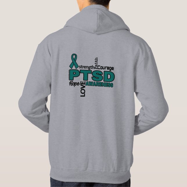 Words...PTSD Hoodie (Back)