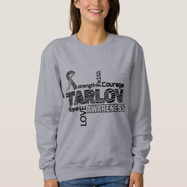 Words...Tarlov Cyst Sweatshirt (Front)
