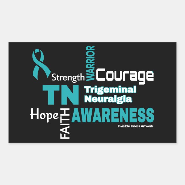 Words...TN  Rectangular Sticker (Front)