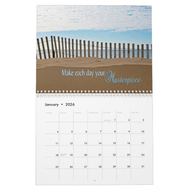 Words To Live By Calendar (Jan 2026)