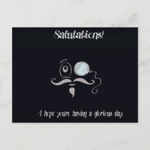 Words to share postcard