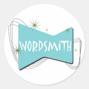 Wordsmith Classic Round Sticker