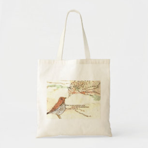 Wordsworth bird tote bag