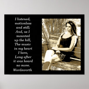 Wordsworth quote -art print