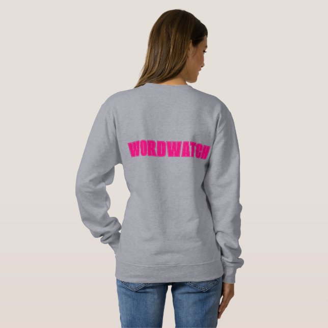 Wordwatch Sweatshirt (Back Full)