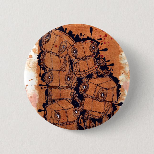 work0038 6 cm round badge (Front)