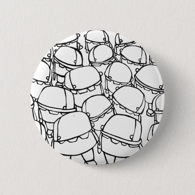 work0250 6 cm round badge (Front)