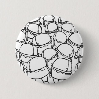 work0250 6 cm round badge