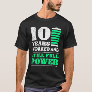 Work Anniversary 10 Years Company Anniversary 1 T-Shirt