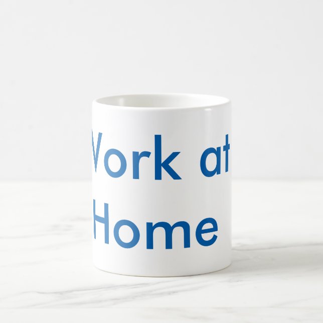 Work at home Mug (Center)