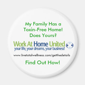 Work At Home United Magnet. Magnet
