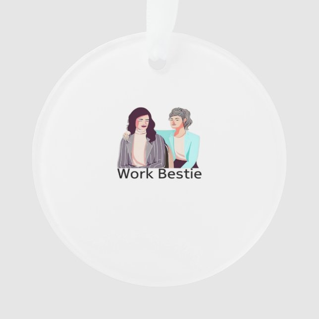 Work Beast Classic Ornament (Front)