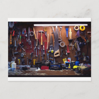 Work Bench Postcard