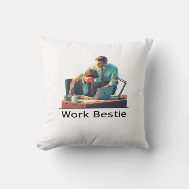 Work Best Classic Cushion (Front)