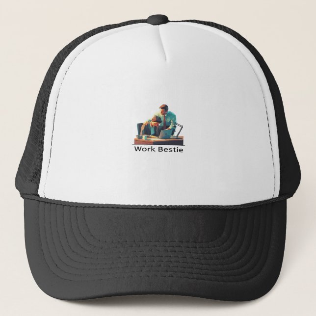 Work Best Classic Trucker Hat (Front)