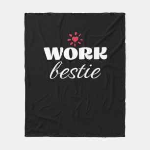 Work Bestie Classic Fleece Blanket
