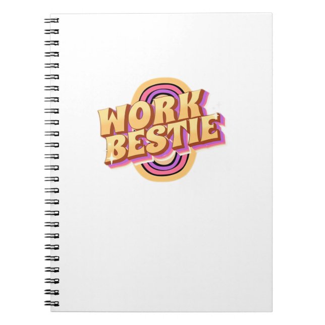 Work Bestie Classic Notebook (Front)