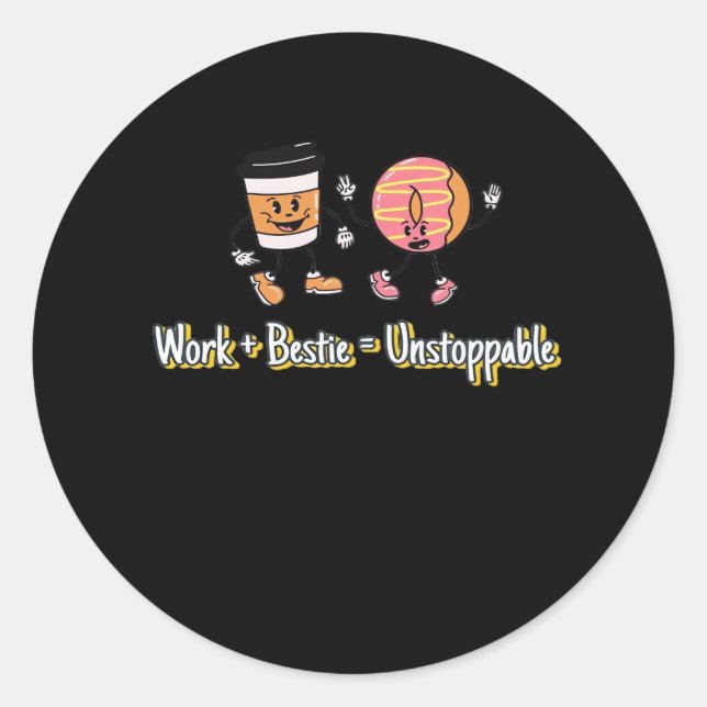 Work Bestie Sticker (Front)