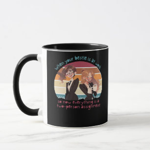Work Besties Two-Person Classic Mug