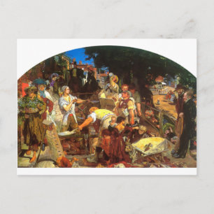 Work by Ford Madox Brown Postcard