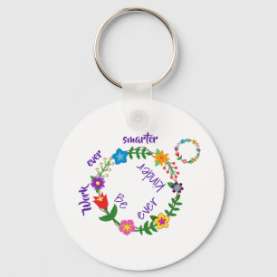 Work ever smarter, Be ever kinder (© Mira) Key Ring