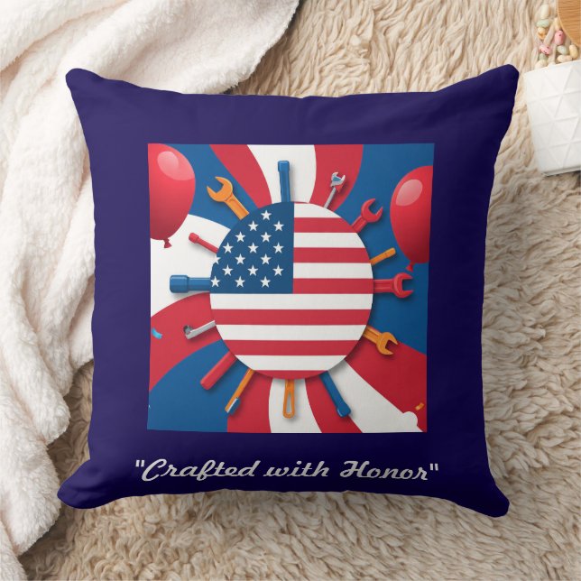 "Work for Freedom" Cushion (Blanket)