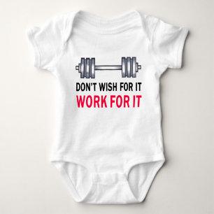 Work For It Baby Bodysuit