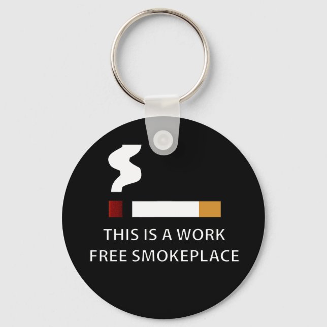 Work Free Smokeplace Key Ring (Front)
