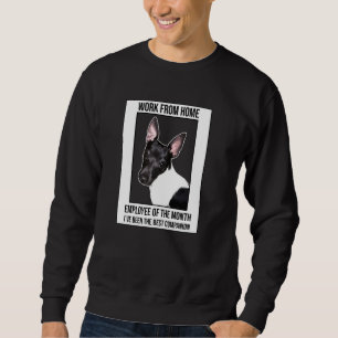 Work From Home Employee Of The Month Companion Rat Sweatshirt