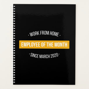 Work From Home Employee of The Month II Planner