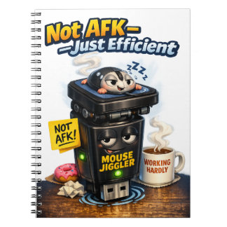 Work From Home Humour, I'm Not AFK! Notebook
