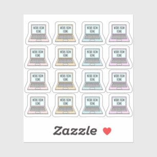 Work From Home Office Day Reminder Laptop Planner