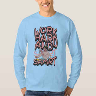 Work Hard and Smart - Motivational Science T-Shirt