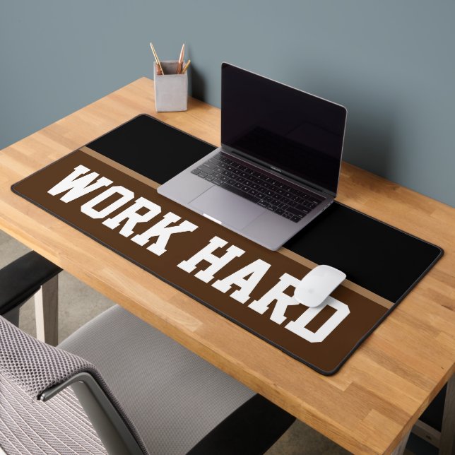WORK HARD desk mat (Office 2)