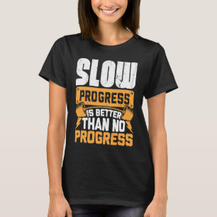 Work Hard Motivational Dedicated Gym Progress Exer T-Shirt