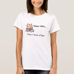 "Work Hard, Nap Harder" T-Shirt