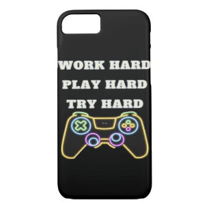 Work Hard Play Hard Classic Trending iPhone 8/7 Case