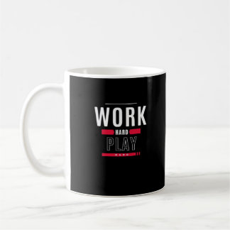 Work Hard Play Hard Classic Viral Coffee Mug