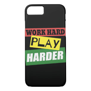 Work Hard Play Hard Essential Trend iPhone 8/7 Case
