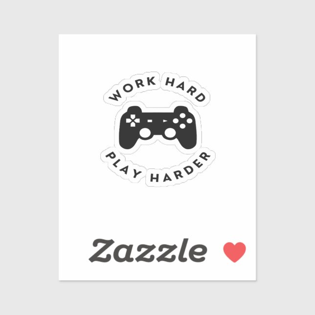 Work Hard Play So Hard Design Classic (Sheet)