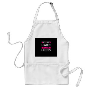 Work Hard, Play So Hard - Labor Day Funny Standard Apron