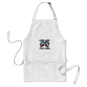 Work Hard, Play So Hard - Labour Day Standard Apron