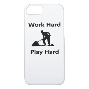 Work Hard Play So Hard Worker Classic iPhone 8/7 Case
