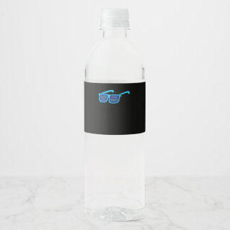 Work Hard Play So Hard Workers Water Bottle Label
