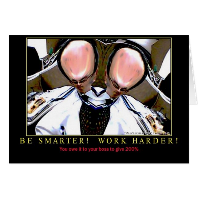 Work Harder (Front Horizontal)