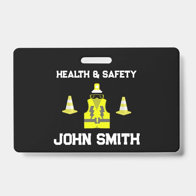 Work Health And Safety ID Badge (Front)
