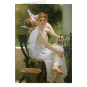 Work Interrupted by Bouguereau, Angel Portrait